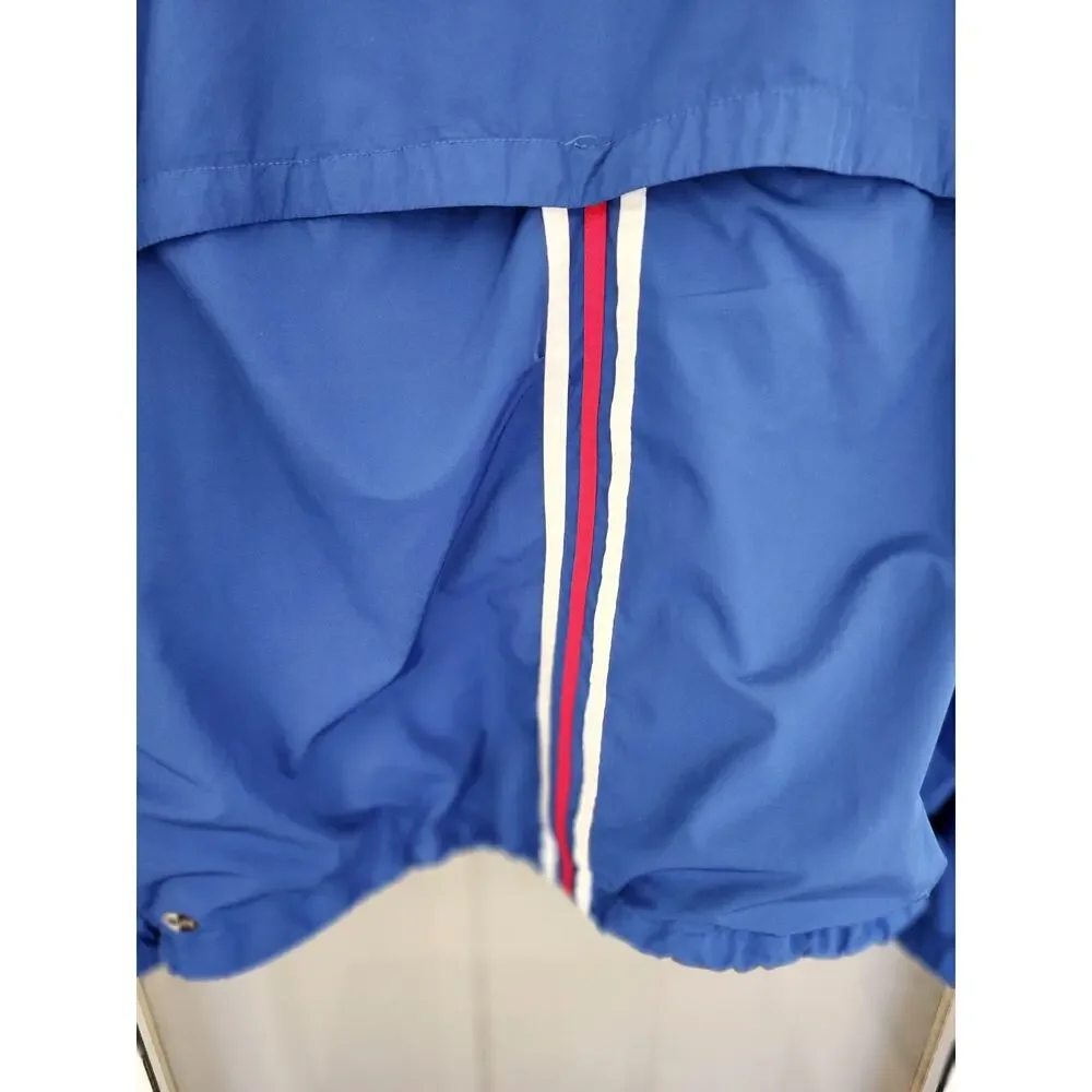 Adidas Men XL Kansas University Jayhawks NCAA 1/4 Zip Pullover Jacket Collegiate